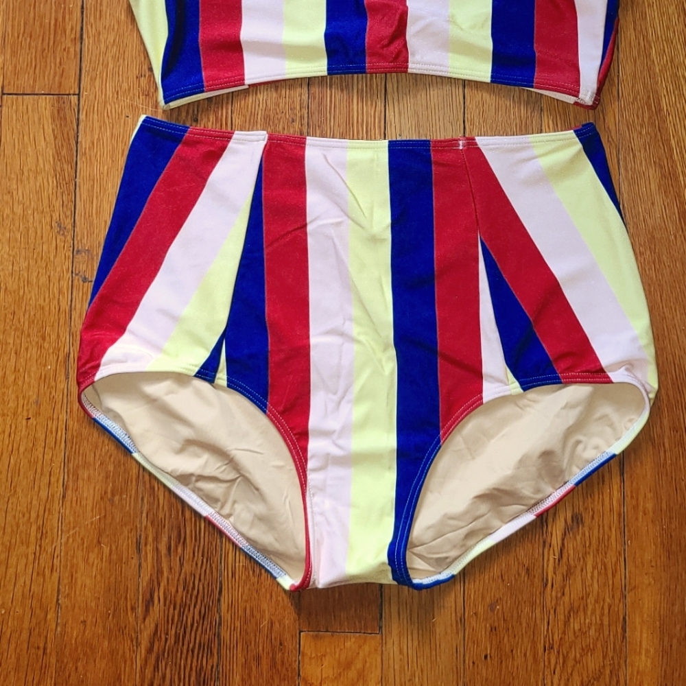 American Apparel Striped Bottom